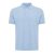 Tricou polo, Unisex, 2502E10533, iqoniq, Bumbac, Albastru sky, M