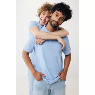   Tricou polo, Unisex, 2502E10536, iqoniq, Bumbac, Albastru sky, XS
