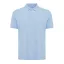 Tricou polo, Unisex, 2502E10537, iqoniq, Bumbac, Albastru sky, XXL