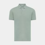   Tricou cu maneca scurta, Polo, Casual, Unisex, iqoniq, 2410E19669, Bumbac, Verde ice, 5XL