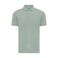   Tricou cu maneca scurta, Polo, Casual, Unisex, iqoniq, 2410E19671, Bumbac, Verde ice, M