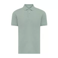   Tricou cu maneca scurta, Polo, Casual, Unisex, iqoniq, 2410E19674, Bumbac, Verde ice, XS