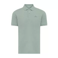   Tricou cu maneca scurta, Polo, Casual, Unisex, iqoniq, 2410E19674, Bumbac, Verde ice, XS