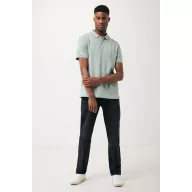   Tricou polo unisex, 2509E17259, iqoniq, 65x43x0.5 cm, Bumbac, Verde ice, XXS