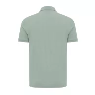   Tricou cu maneca scurta, Polo, Casual, Unisex, iqoniq, 2410E19676, Bumbac, Verde ice, 3XL