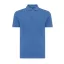 Tricou polo unisex, 2509E17256, iqoniq, 65x43x0.5 cm, Bumbac, Albastru heather, XXS