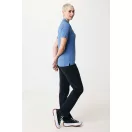 Tricou polo unisex, 2509E17256, iqoniq, 65x43x0.5 cm, Bumbac, Albastru heather, XXS