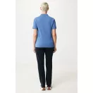 Tricou polo unisex, 2509E17256, iqoniq, 65x43x0.5 cm, Bumbac, Albastru heather, XXS