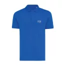 Tricou Polo, Unisex, maneca scurta, iqoniq, 2401E13464, Bumbac, Albastru royal, M