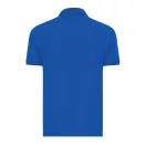 Tricou Polo, Unisex, maneca scurta, iqoniq, 2401E13465, Bumbac, Albastru royal, S