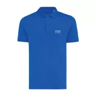   Tricou Polo, Unisex, maneca scurta, iqoniq, 2401E13466, Bumbac, Albastru royal, XL