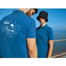Tricou polo, Unisex, 2502E10531, iqoniq, Bumbac, Albastru royal, XXS