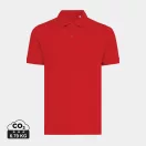 Tricou Polo, Unisex, maneca scurta, iqoniq, 2401E13473, Bumbac, Rosu, M