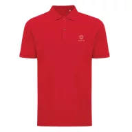   Tricou polo unisex, 2509E17260, iqoniq, 65x43x0.5 cm, Bumbac, Rosu, XXS