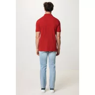   Tricou polo unisex, 2509E17260, iqoniq, 65x43x0.5 cm, Bumbac, Rosu, XXS