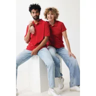   Tricou polo unisex, 2509E17260, iqoniq, 65x43x0.5 cm, Bumbac, Rosu, XXS