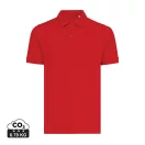 Tricou Polo, Unisex, maneca scurta, iqoniq, 2401E13478, Bumbac, Rosu, 3XL