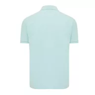   Tricou polo, Unisex, 2502E10515, iqoniq, Bumbac, Albastru mint, M