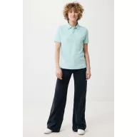   Tricou polo, Unisex, 2502E10518, iqoniq, Bumbac, Albastru mint, XS