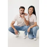   Tricou polo, Unisex, 2502E10506, iqoniq, Bumbac, Roz cloud, L