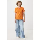Tricou polo, Unisex, 2502E10523, iqoniq, Bumbac, Portocaliu, L