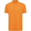 Tricou polo, Unisex, 2502E10529, iqoniq, Bumbac, Portocaliu, XXS
