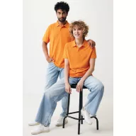   Tricou polo, Unisex, 2502E10529, iqoniq, Bumbac, Portocaliu, XXS