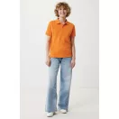 Tricou polo, Unisex, 2502E10529, iqoniq, Bumbac, Portocaliu, XXS