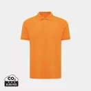 Tricou polo, Unisex, 2502E10530, iqoniq, Bumbac, Portocaliu, 3XL