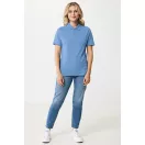 Tricou polo cu maneca scurta, iqoniq, 2610E17211, Unisex, Bumbac, Albastru Moon, S