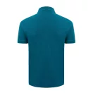 Tricou polo cu maneca scurta, iqoniq, 2610E17208, Unisex, Bumbac, Albastru Dark Teal, 3XL