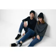   Bluza la baza gatului, Unisex, iqoniq, 2401E13479, Bumbac, Negru, 4XL