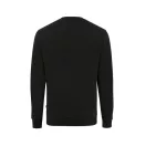 Bluza la baza gatului, Unisex, iqoniq, 2401E13480, Bumbac, Negru, 5XL