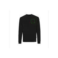   Bluza la baza gatului, 42FEB233328, Iqoniq Zion, Bumbac, Unisex, Negru, M