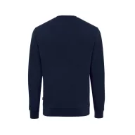   Bluza la baza gatului, Unisex, iqoniq, 2401E13481, Bumbac, Albastru navy, 4XL