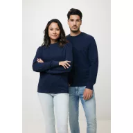   Bluza la baza gatului, 42FEB233372, Iqoniq Zion, Bumbac, Unisex, Albastru Navy, XXL