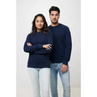   Bluza la baza gatului, 42FEB233373, Iqoniq Zion, Bumbac, Unisex, Albastru Navy, XXS