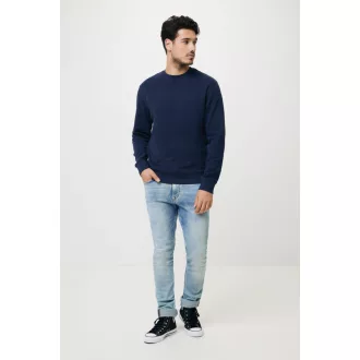   Bluza la baza gatului, 42FEB233373, Iqoniq Zion, Bumbac, Unisex, Albastru Navy, XXS