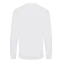 Bluza la baza gatului, Unisex, iqoniq, 2401E13488, Bumbac, Alb, XXL