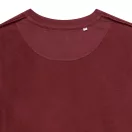 Bluza unisex, 2509E17261, iqoniq, 65.5x43.5x1 cm, Bumbac, Burgundy, XXS