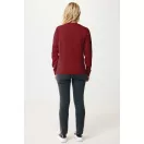 Bluza unisex, 2509E17261, iqoniq, 65.5x43.5x1 cm, Bumbac, Burgundy, XXS