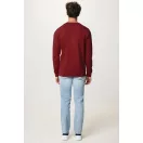 Bluza unisex, 2509E17261, iqoniq, 65.5x43.5x1 cm, Bumbac, Burgundy, XXS