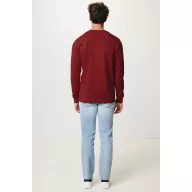   Bluza unisex, 2509E17261, iqoniq, 65.5x43.5x1 cm, Bumbac, Burgundy, XXS
