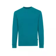   Bluza la baza gatului, 42FEB233392, Iqoniq Zion, Bumbac, Unisex, Albastru Verdigris, M