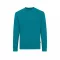 Bluza la baza gatului, 42FEB233392, Iqoniq Zion, Bumbac, Unisex, Albastru Verdigris, M