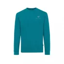 Bluza la baza gatului, 42FEB233392, Iqoniq Zion, Bumbac, Unisex, Albastru Verdigris, M