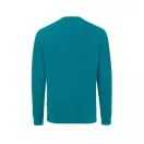 Bluza la baza gatului, 42FEB233393, Iqoniq Zion, Bumbac, Unisex, Albastru Verdigris, S