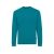 Bluza la baza gatului, 42FEB233396, Iqoniq Zion, Bumbac, Unisex, Albastru Verdigris, XXL