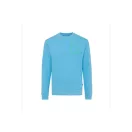 Bluza la baza gatului, 42FEB233341, Iqoniq Zion, Bumbac, Unisex, Albastru Deschis, XXS