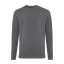 Bluza la baza gatului, Unisex, iqoniq, 2401E13497, Bumbac, Gri anthracite, L